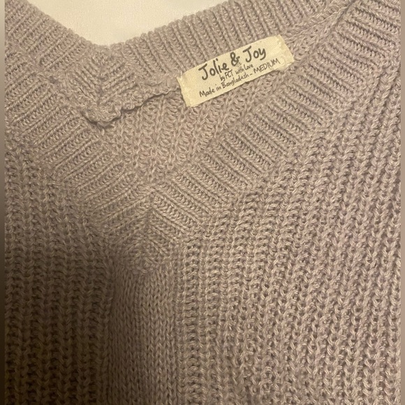 Jolie & Joy Cinched Front Lightweight Sweater. Size M Great Condition. - Picture 6 of 7